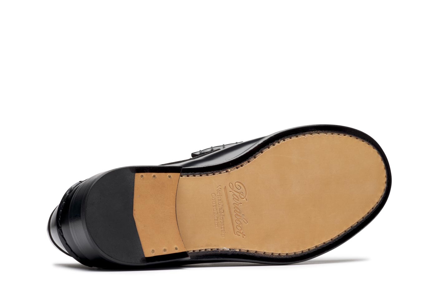 Paraboot Columbia Loafer Schwarz Boxcalf Glattleder