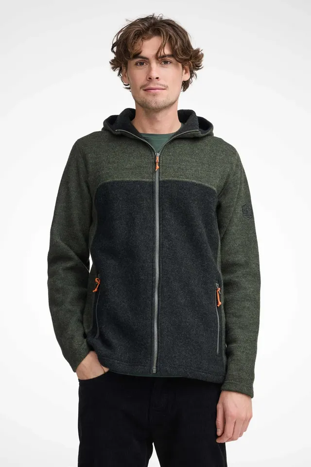 Ivanhoe Ron Hood Hoodie Wolle Scarab L