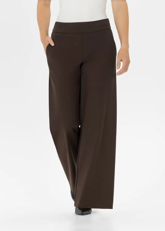 Stehmann Hamatit Weite Hose mocha Sommerjersey