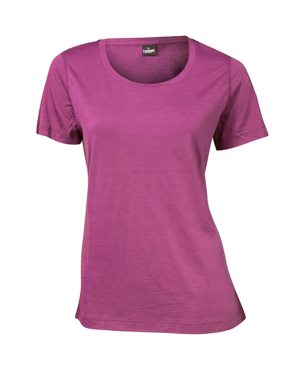 Ivanhoe Underwool Meja T-Shirt Lilac Rose 36 Merino 160g