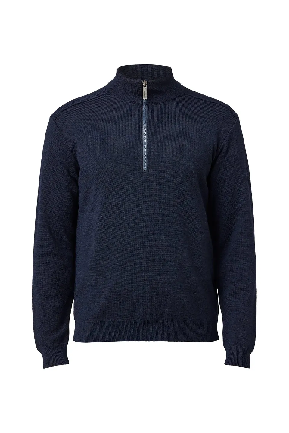 Ivanhoe Ruben Half Zip Merinopullover Navy 100% Merino