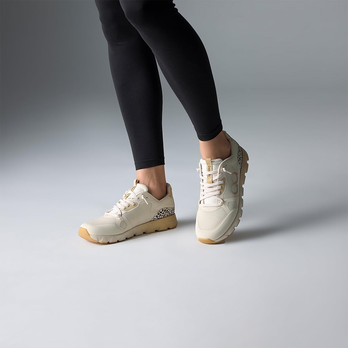 tenhaag litehaag Sneaker beige Textil 40.5 EU leicht