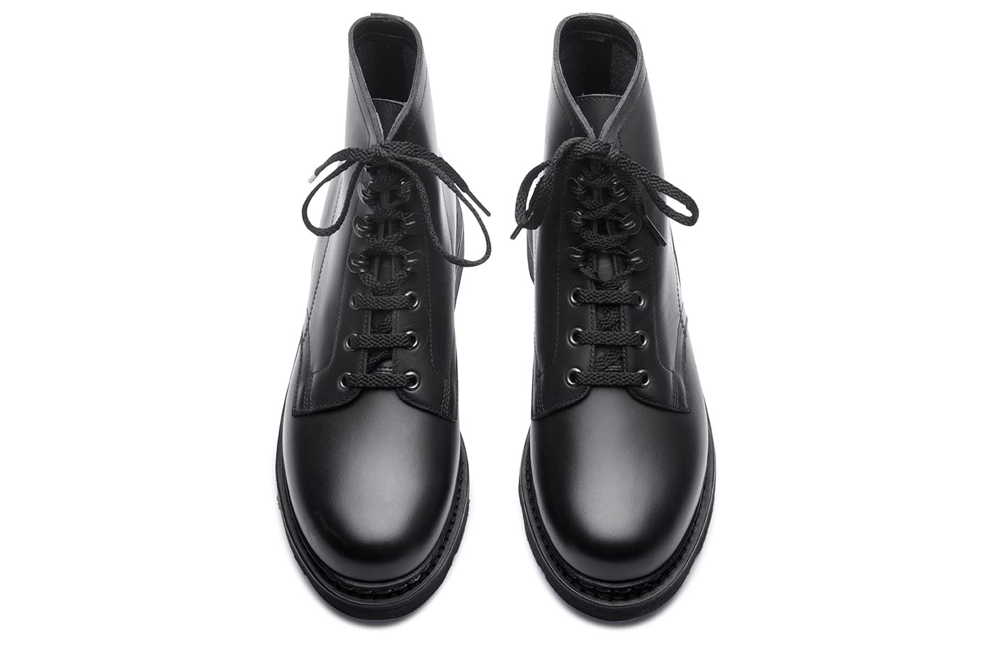 Paraboot Imbattable Griff Stiefel Schwarz Glattleder