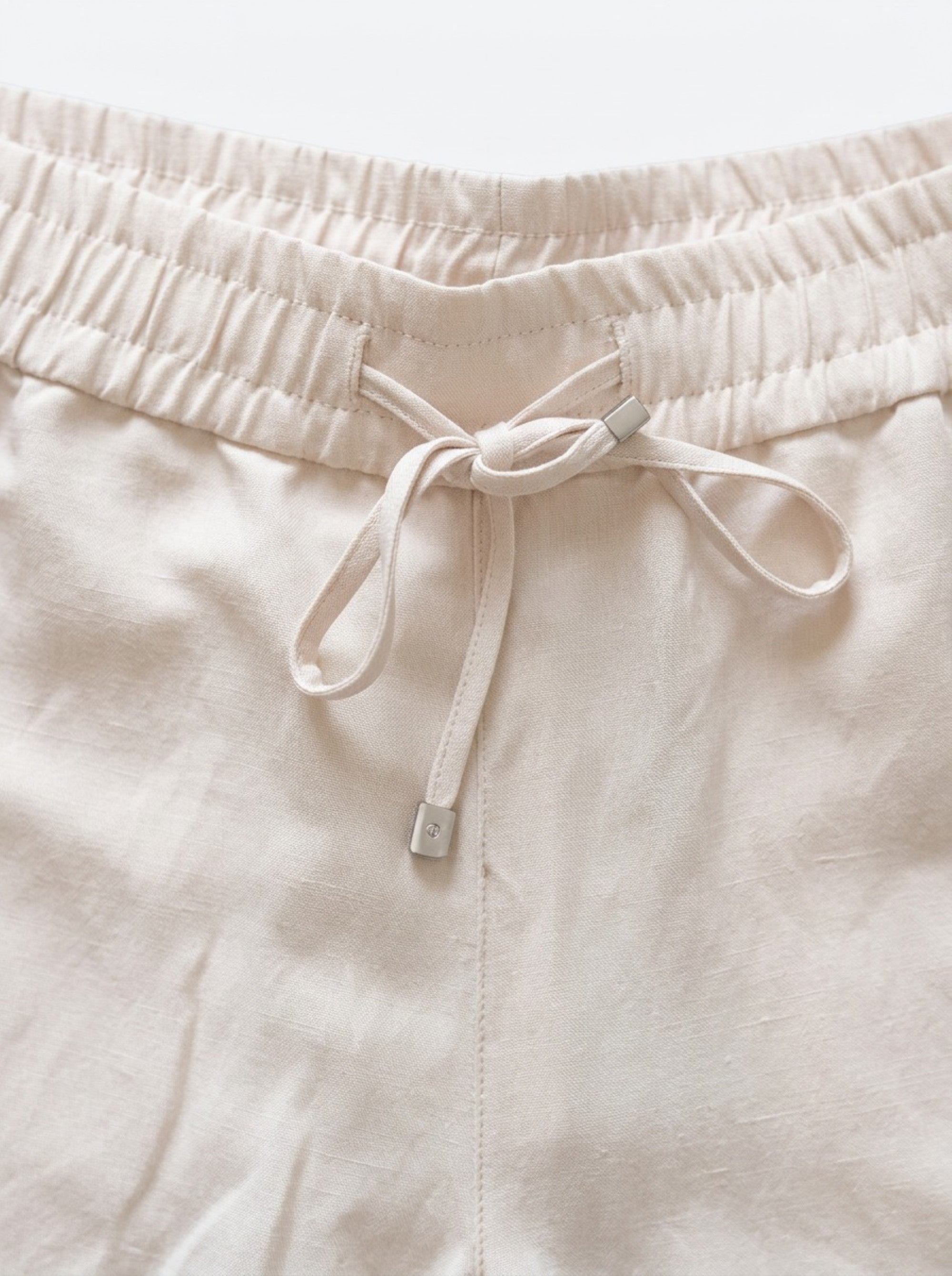 Stehmann Roma Bermuda vanilla Relaxed Fit Leinenmix
