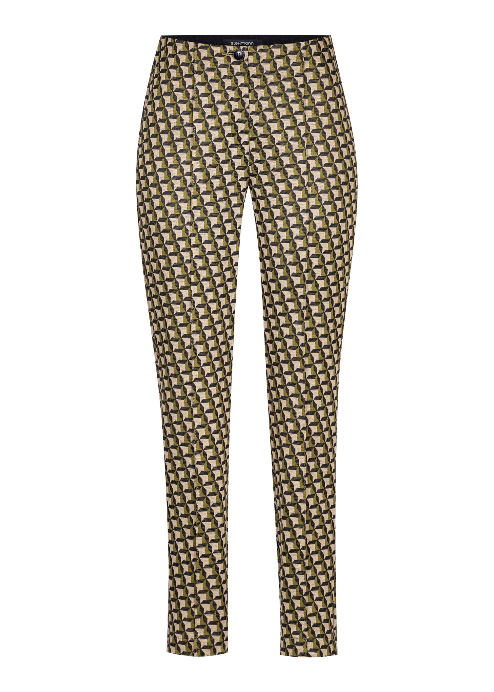 Stehmann Ellsa 7/8-Hose Slim Fit green moss