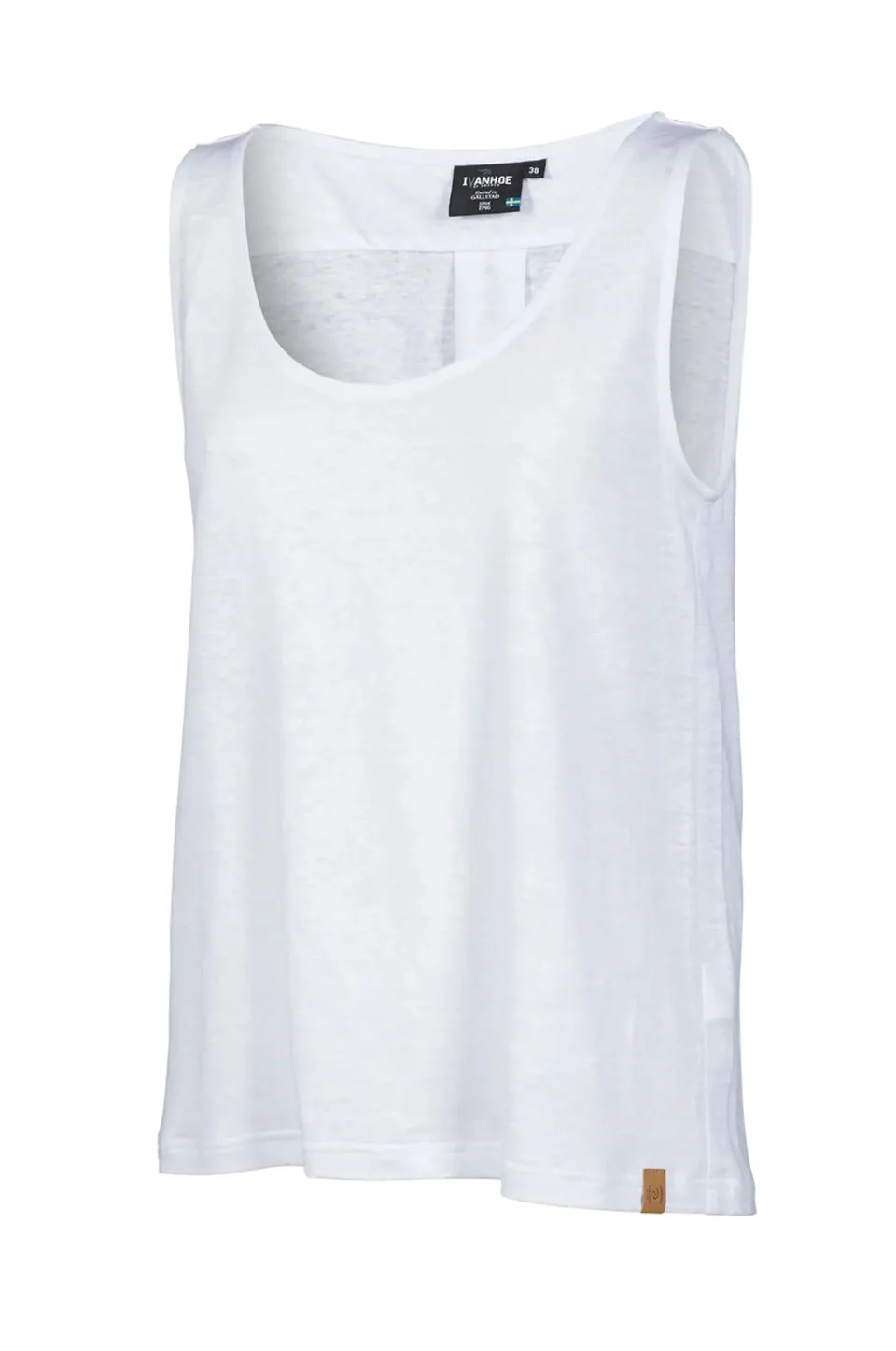 Ivanhoe GY Jilly Leinentop Off White Gr 38 100% Leinen