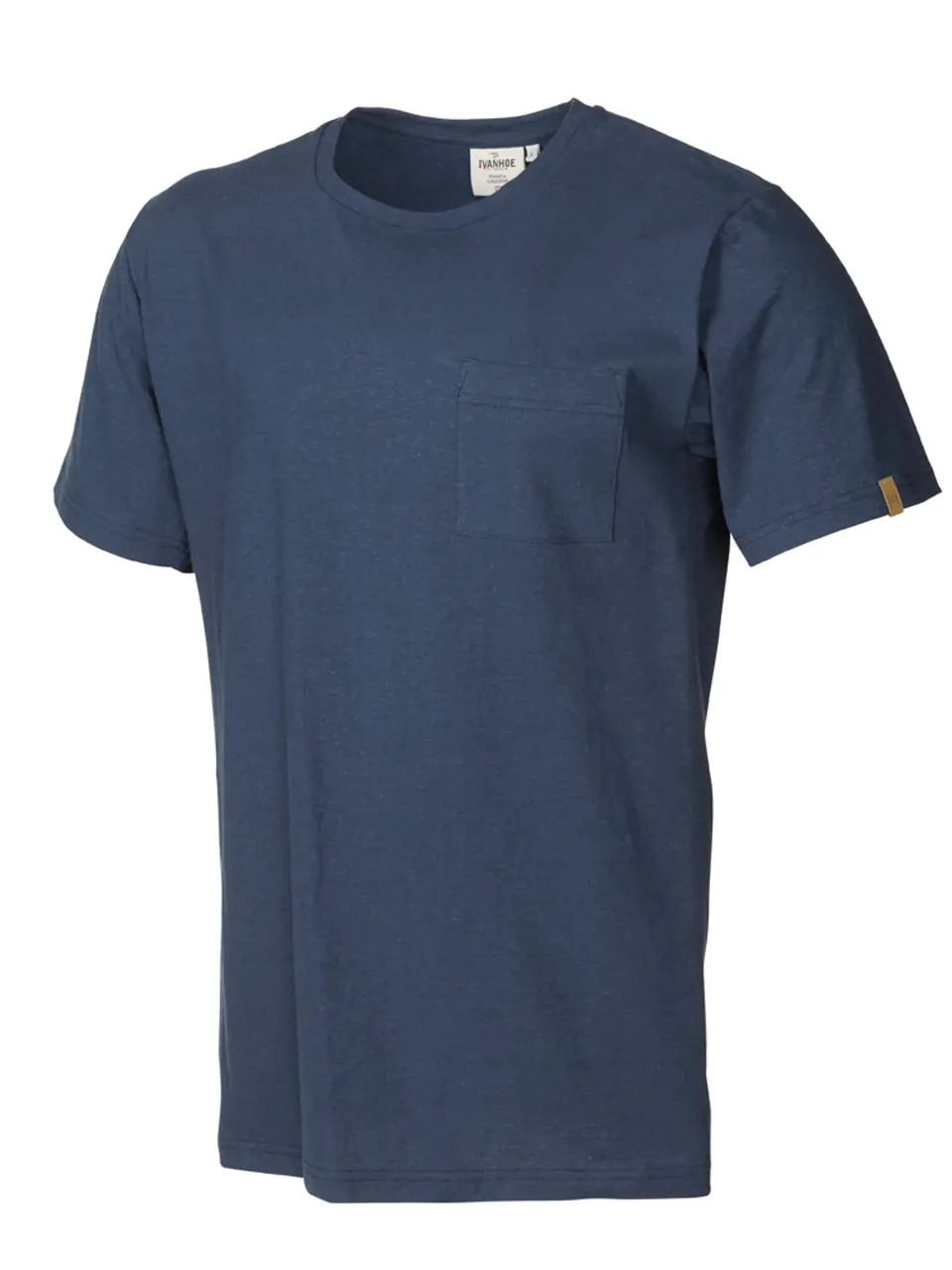 Ivanhoe Hobbe T-Shirt Bio-Baumwolle Hanf Navy Herren
