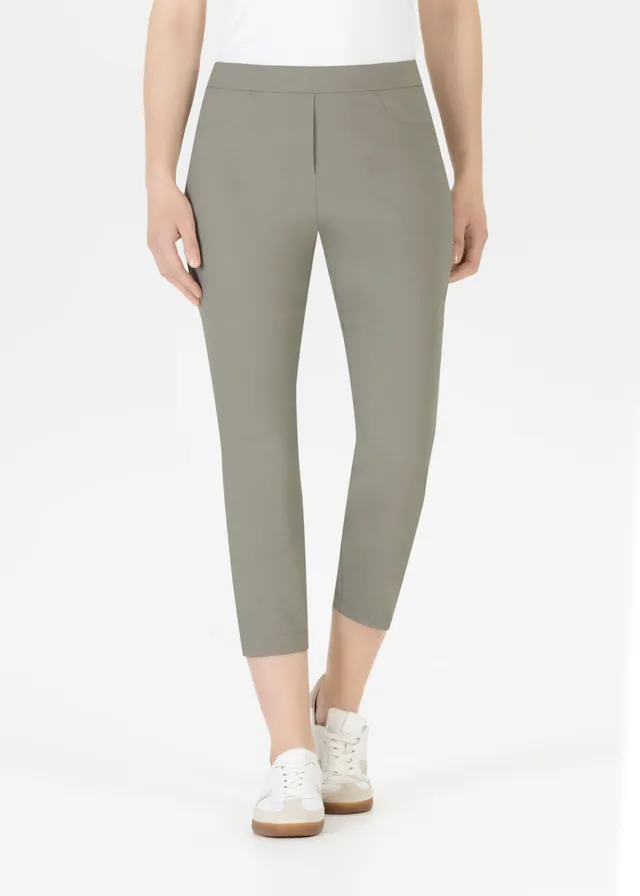 Stehmann Loli 6/8 Hose vetiver Slim Fit Stretch