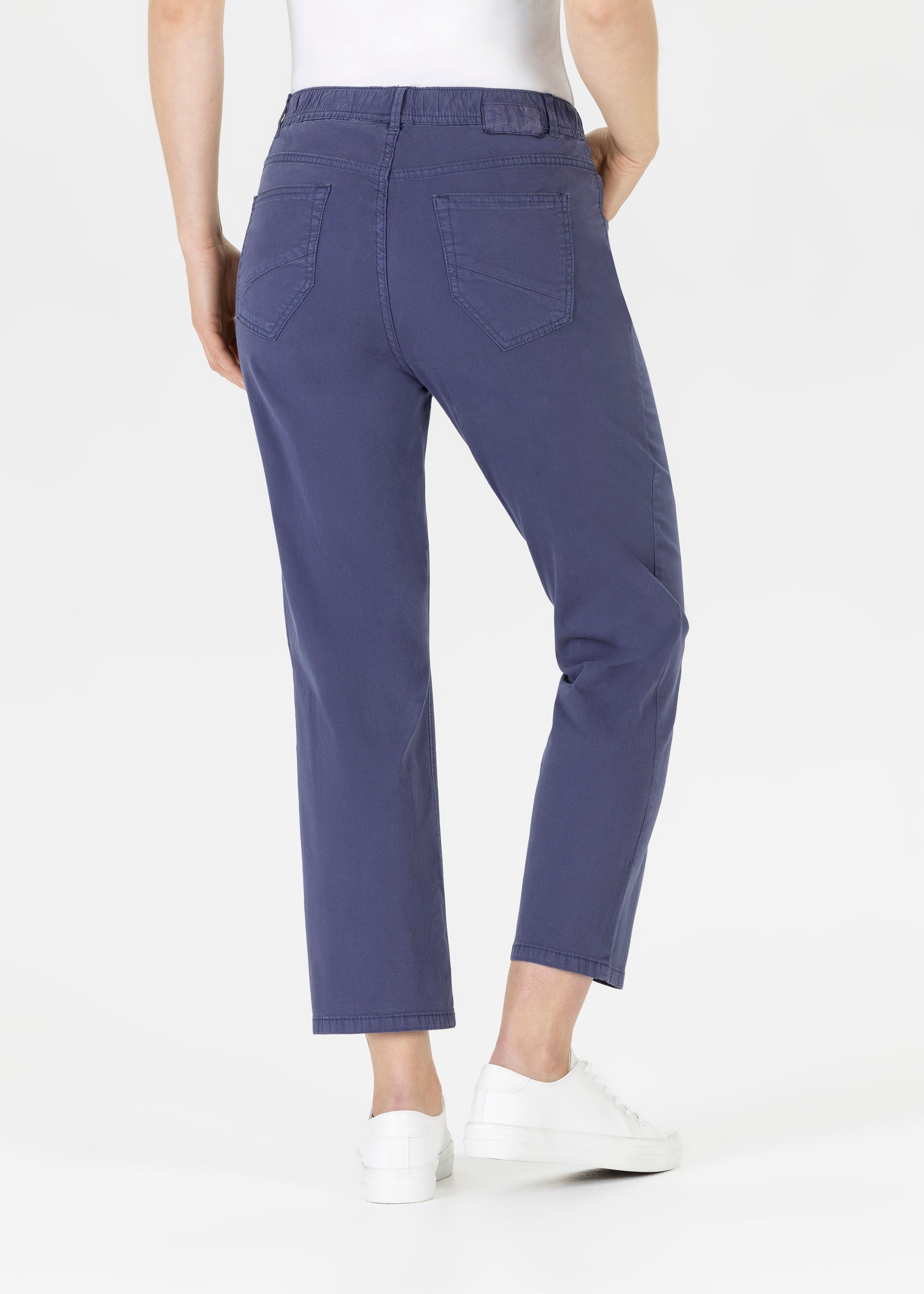 Stehmann Melli 6/8-Hose Sporty Gabardine indigo