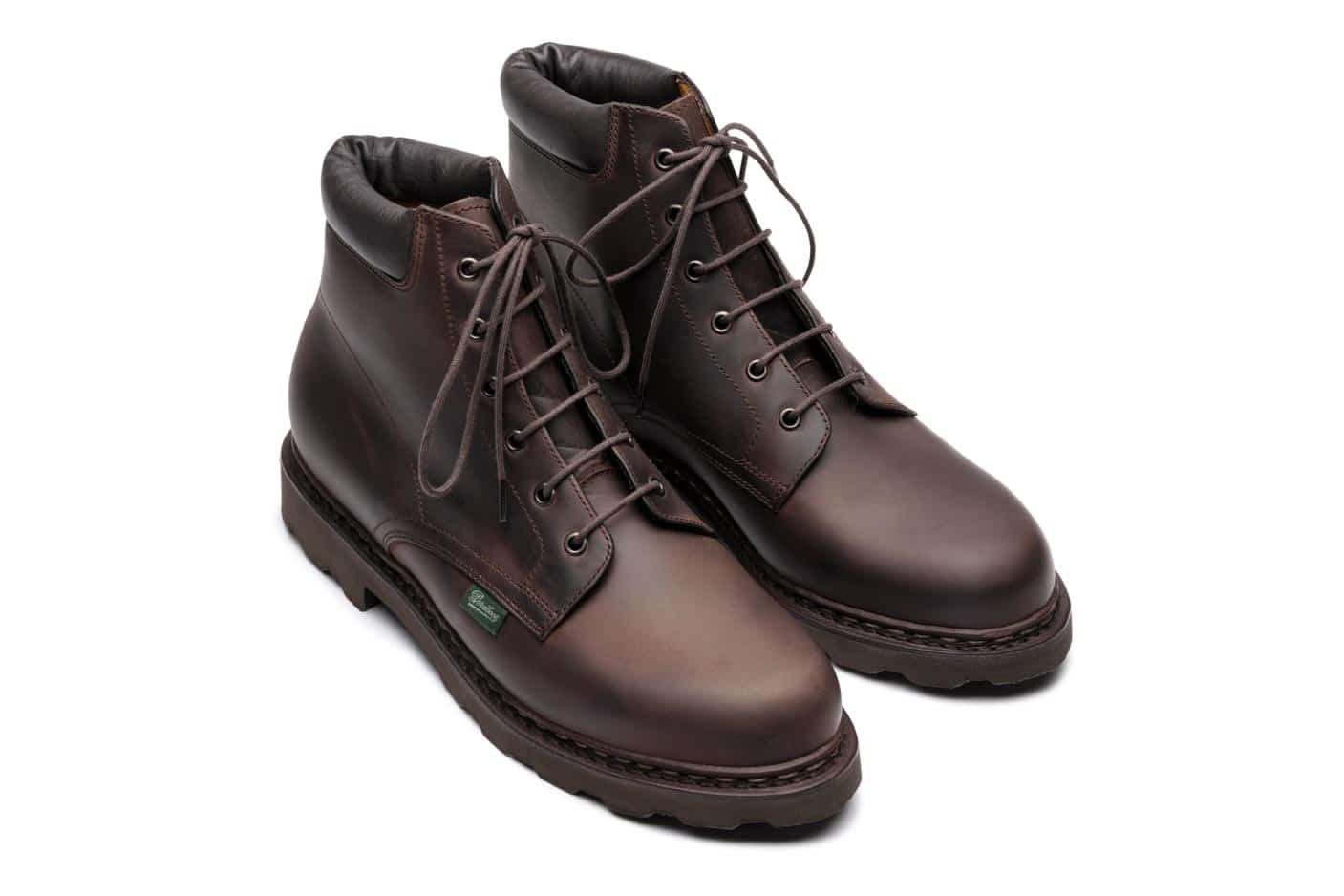 Paraboot Bergerac Stiefelette Marron-Nubuck braun