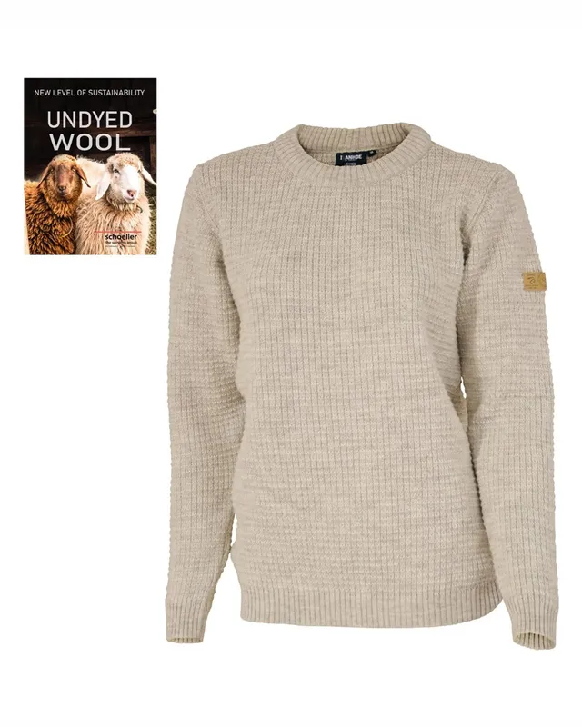 Ivanhoe NLS Petal Female Wollpullover Birch 36 100% Wolle