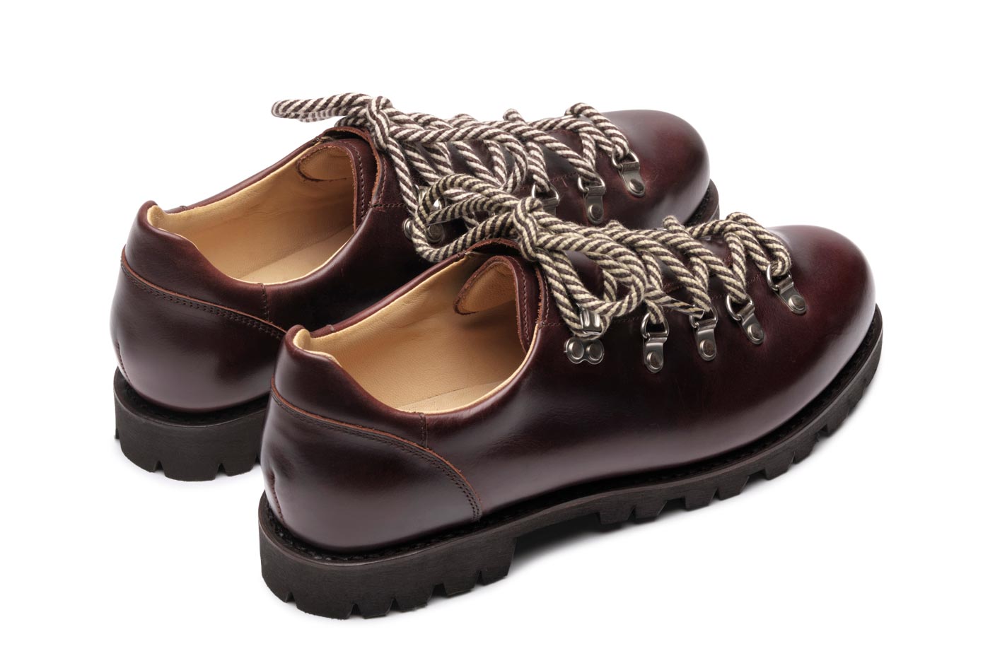 Paraboot Clusaz Jannu Derby Braun Ecorce Lisse