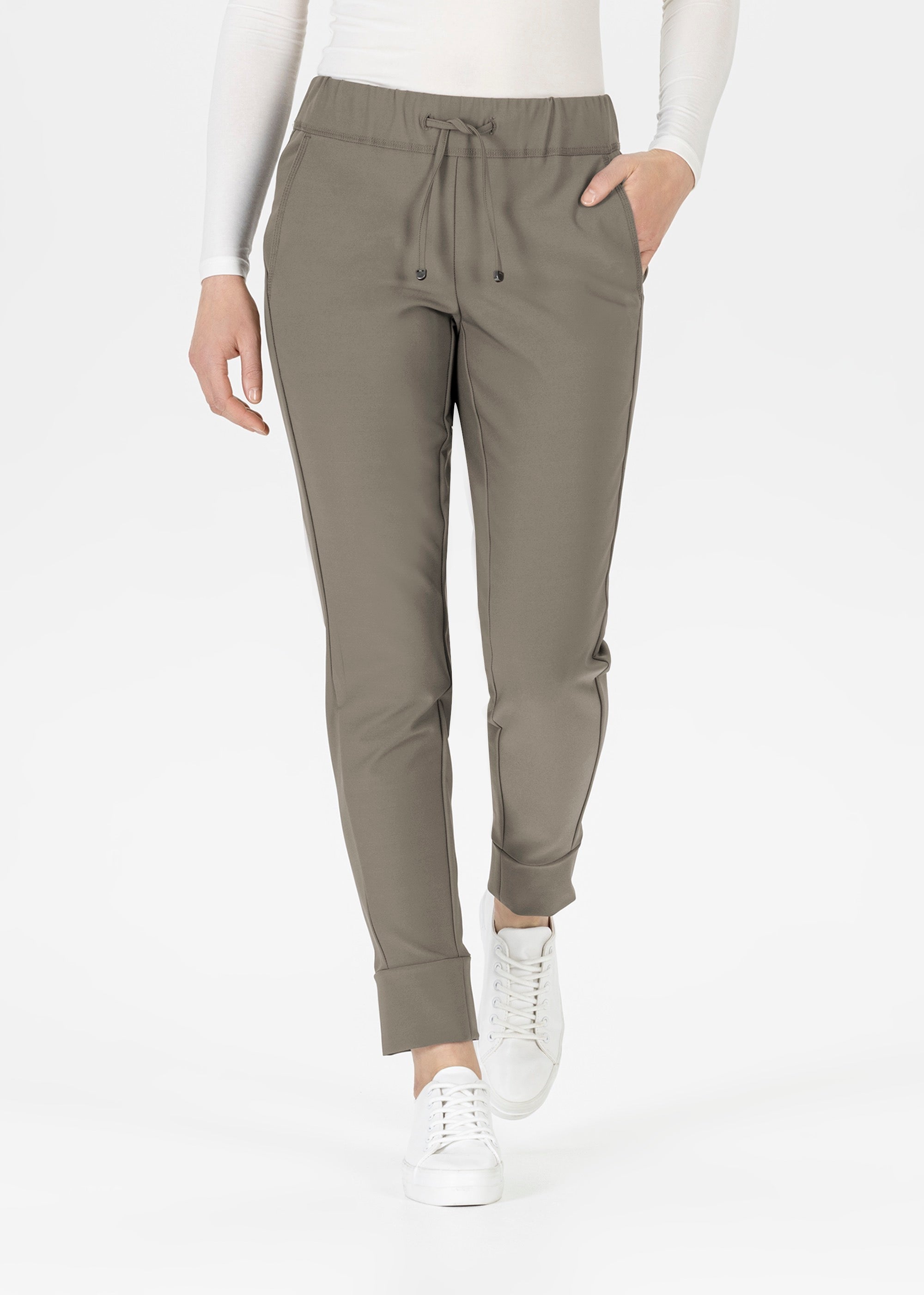 Stehmann Roxana Jogpants HighTec Bi-Stretch green weed