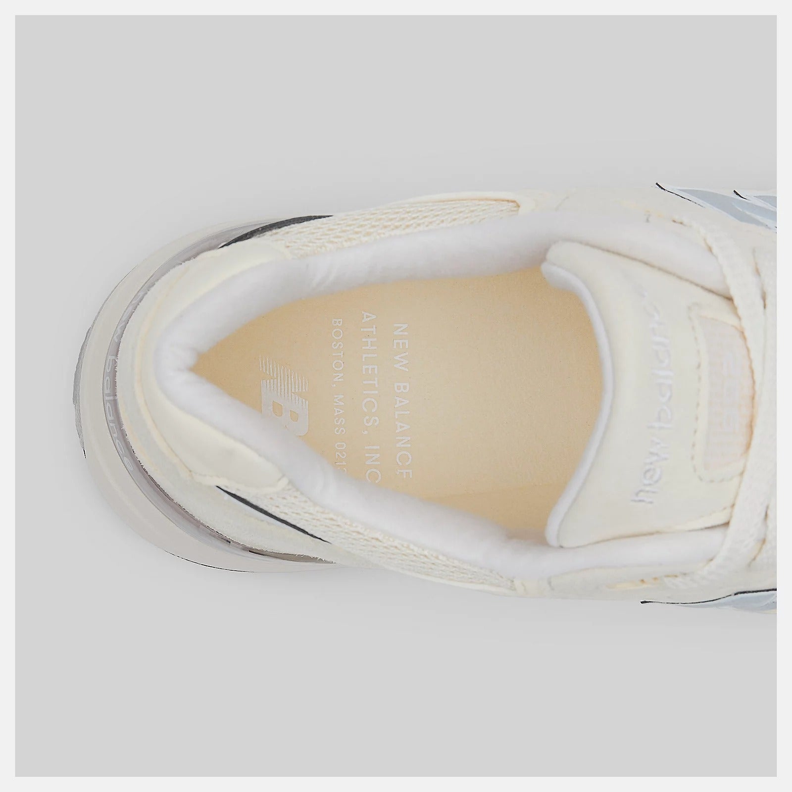 New Balance 992 Sneaker Calcium Made in USA Mesh