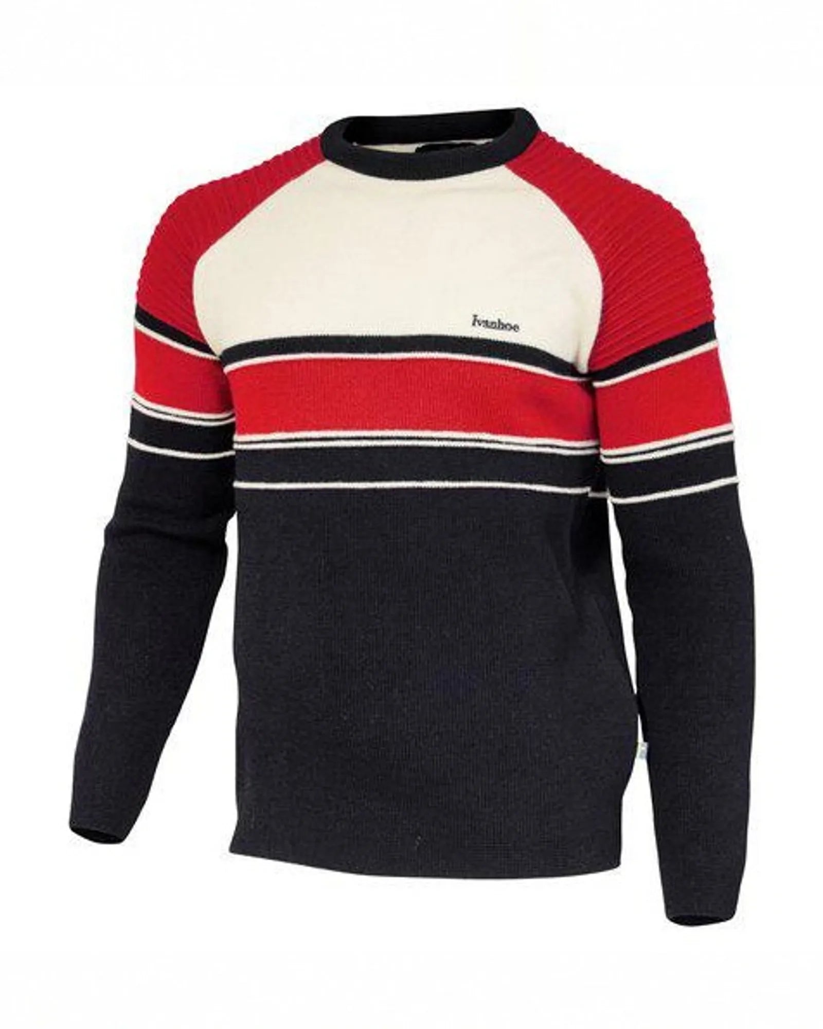 Ivanhoe Retro Lake Placid Wollpullover Chilli Red
