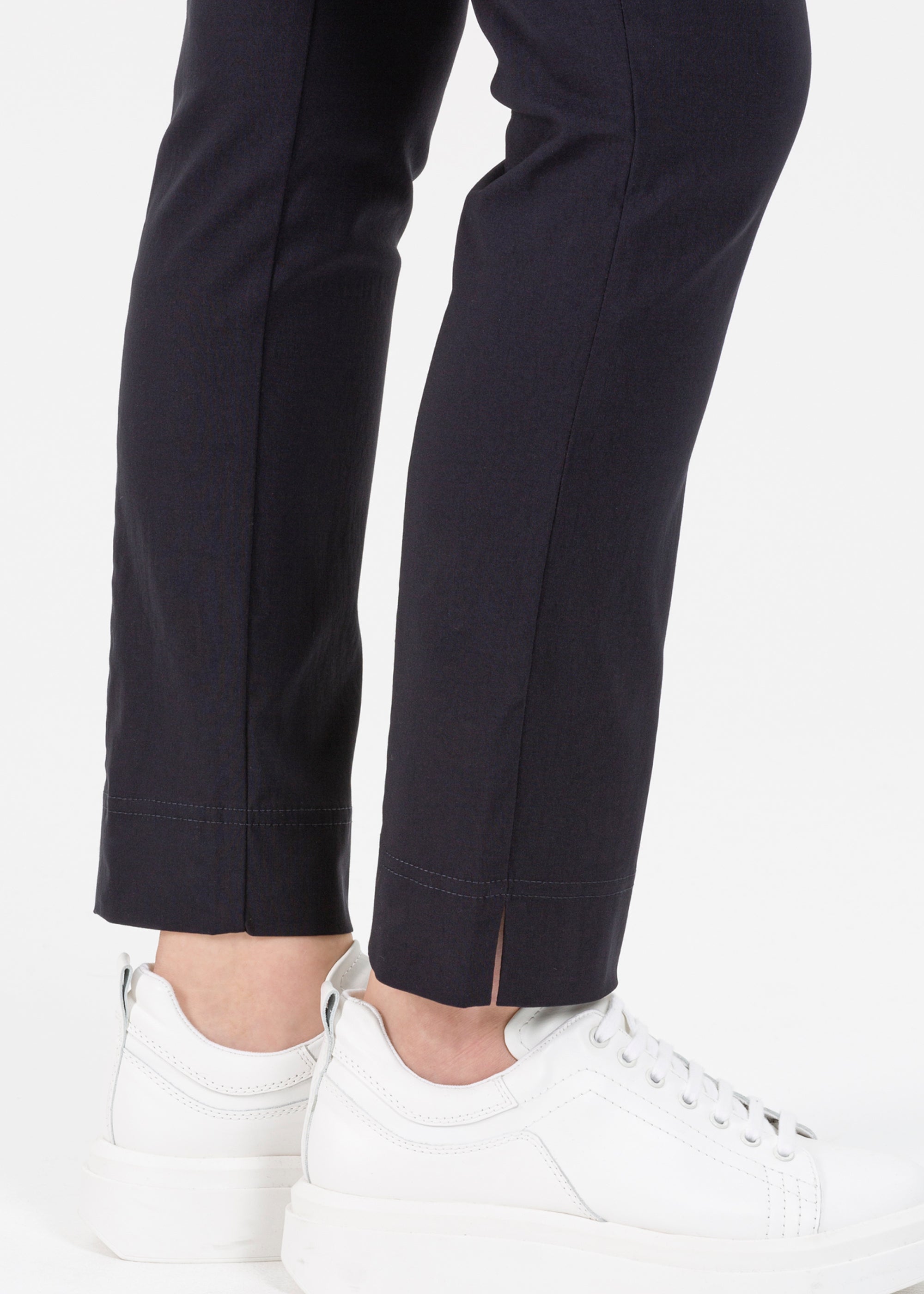 Stehmann Slim Fit Loli Stretchhose marine Knöchellang
