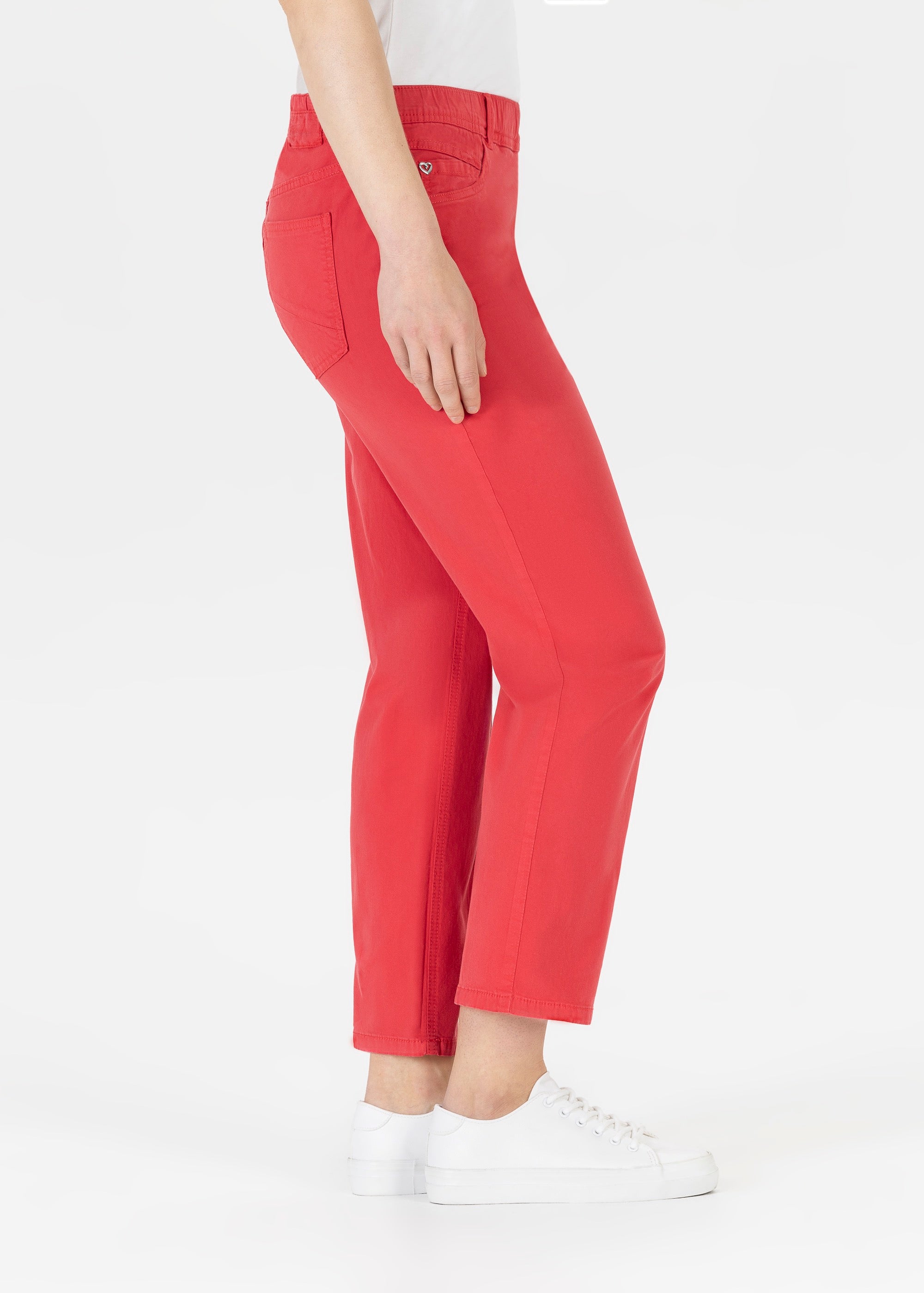 Stehmann Melli 6/8-Hose Gabardine grenadine Relaxed Fit