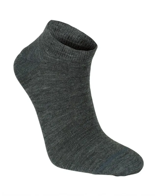 Ivanhoe Wool Sock X-Low Wollsocken Grau 39-42 Merino