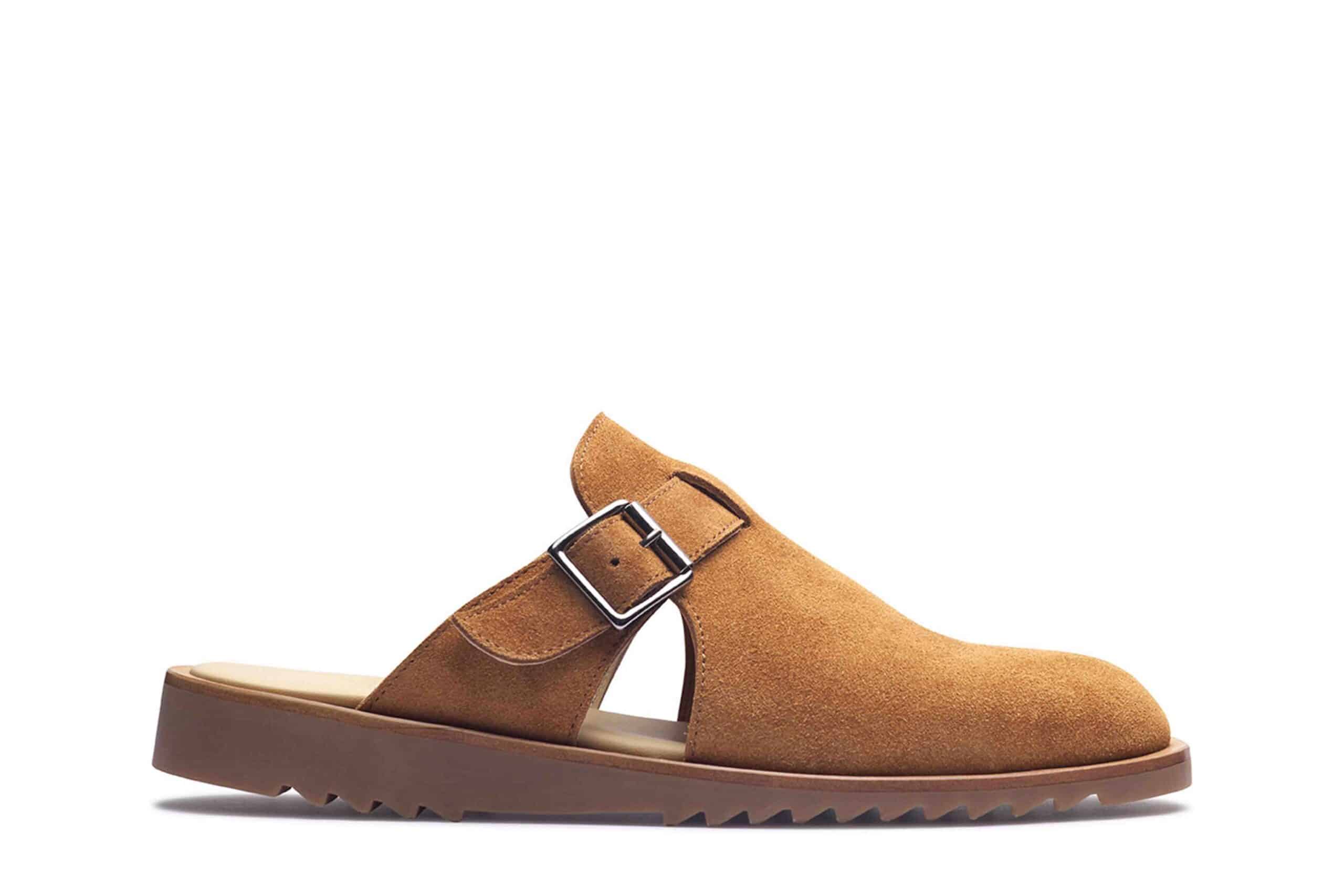Paraboot Athenes Sport Sandale Cognac Velours
