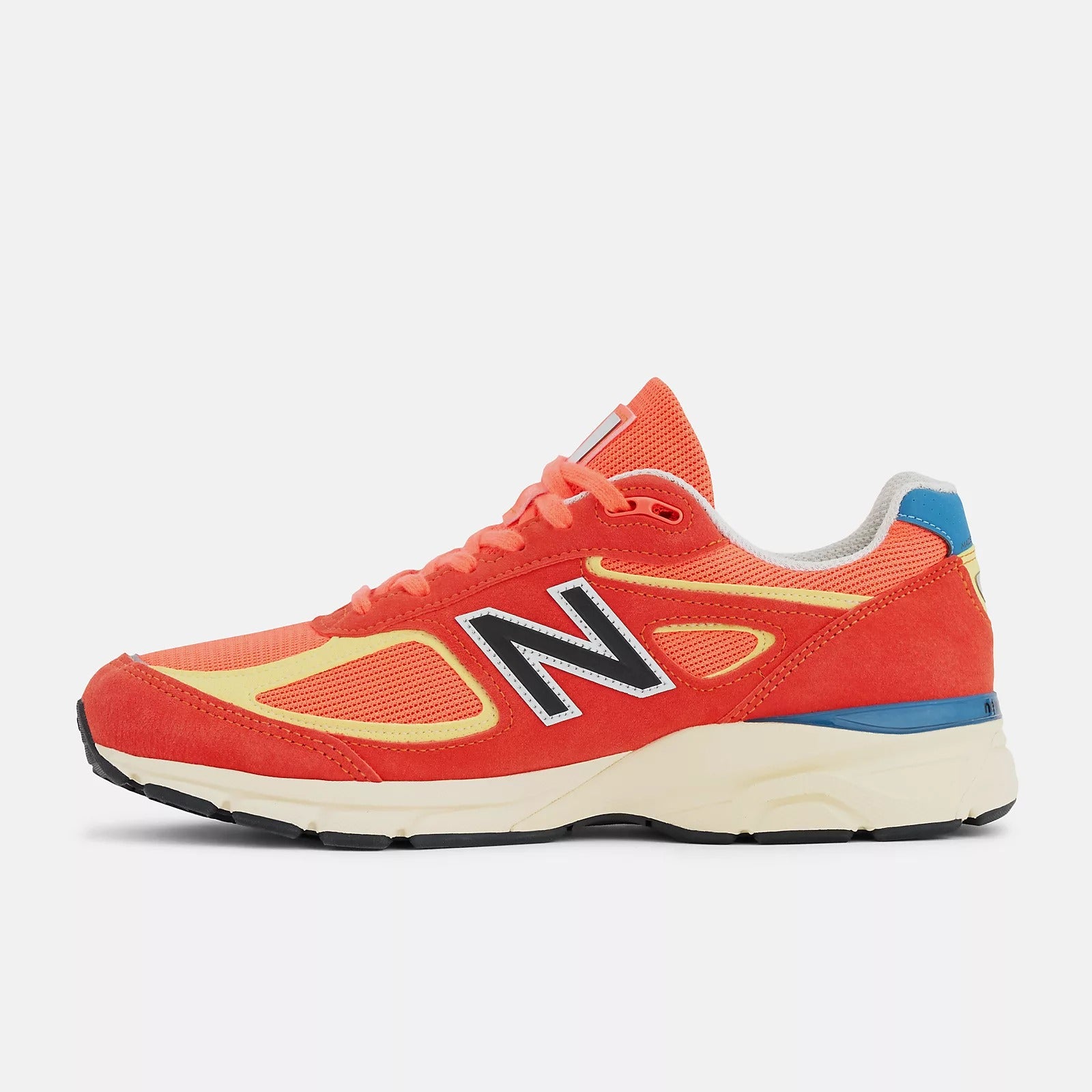 New Balance 990v4 Sneaker Urgent Red/Maize ABZORB