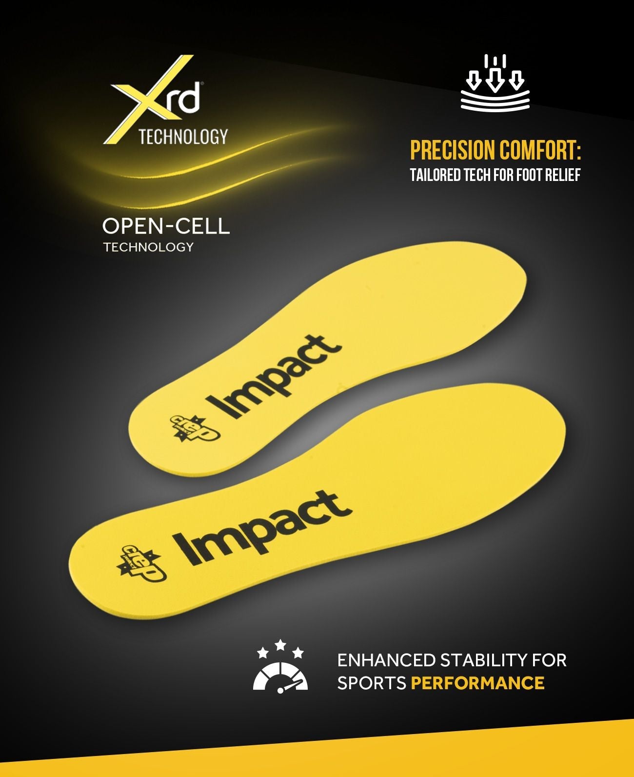 Crep Protect Impact Insoles Sneaker-Einlegesohlen Dämpfung