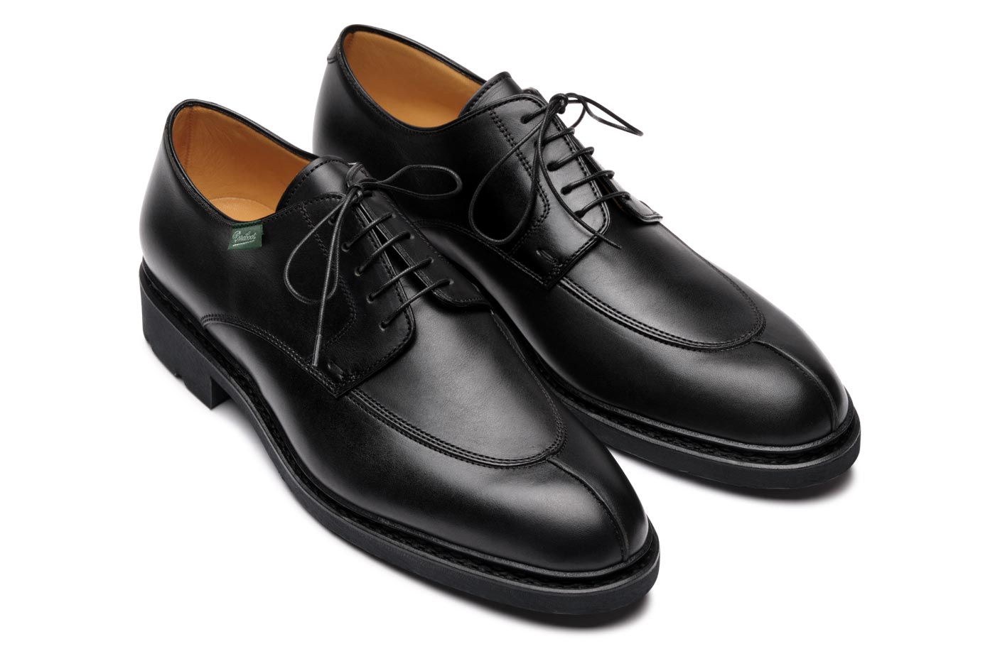 Paraboot Tournier Galaxy Derby Schwarz Glattleder