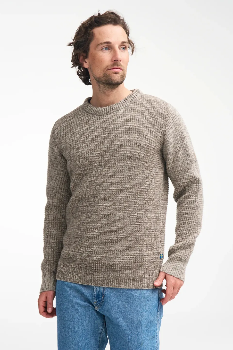 Ivanhoe NLS Petal Pullover Birch Mouliné 100% Wolle
