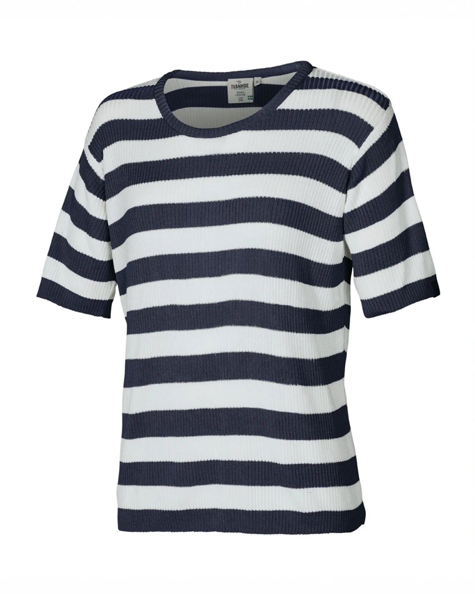 Ivanhoe GY Tilly Stripe T-Shirt Navy Lyocell