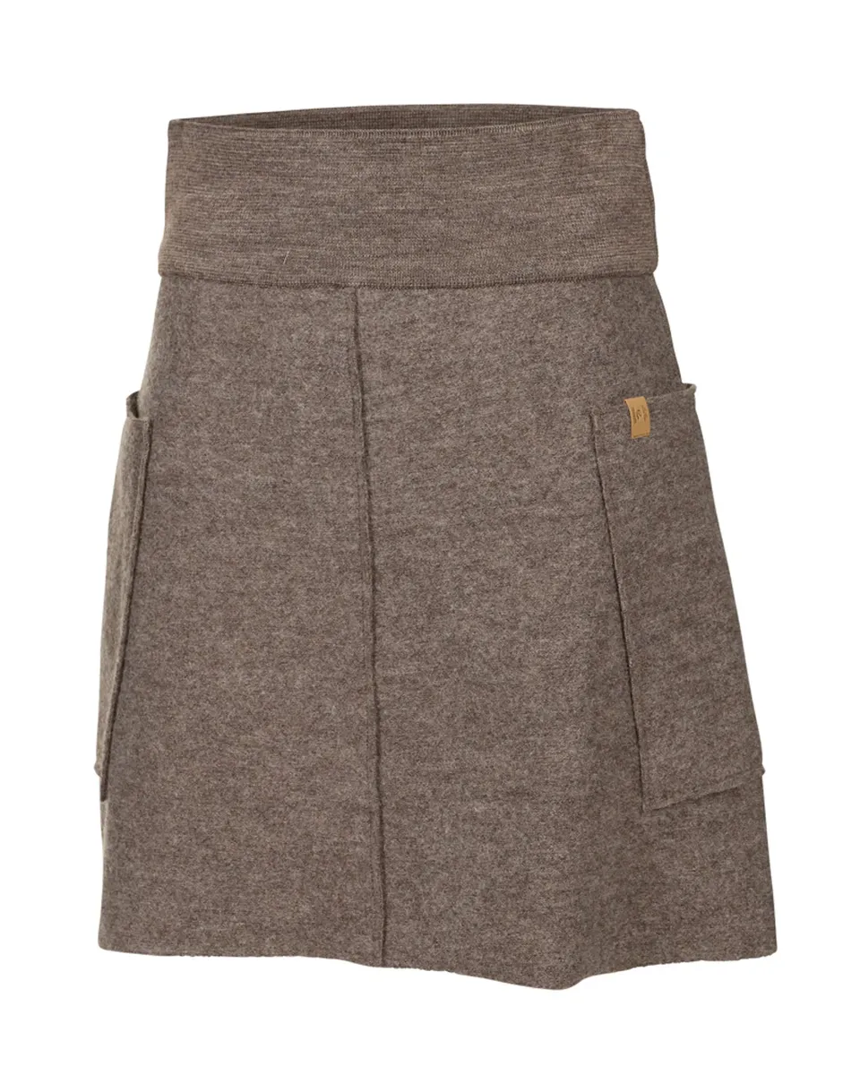 Ivanhoe Lily Damen Wollrock Nutmeg 38 Filzwolle