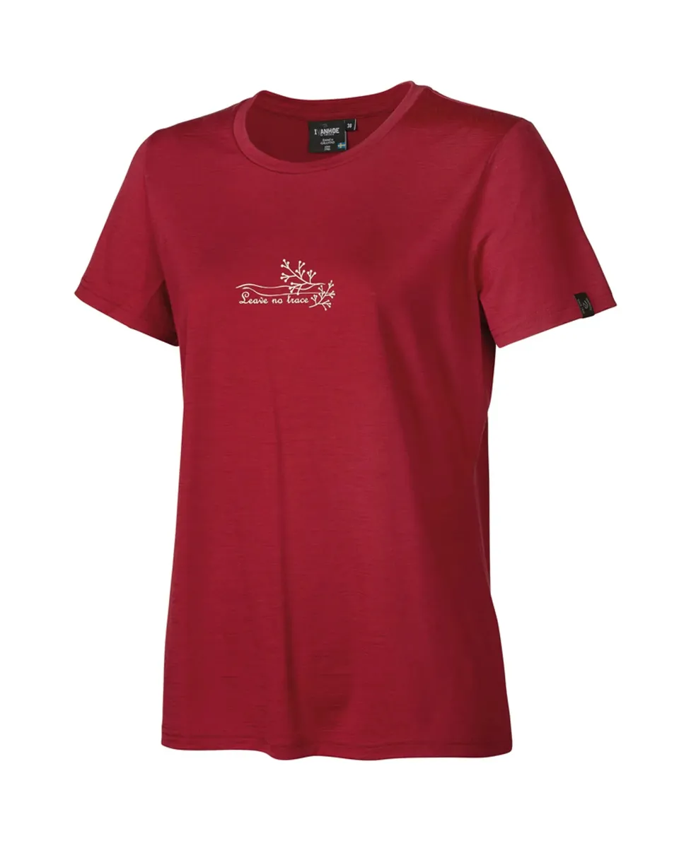 Ivanhoe UW Cilla Vine Merino T-Shirt Royal Cherry 40