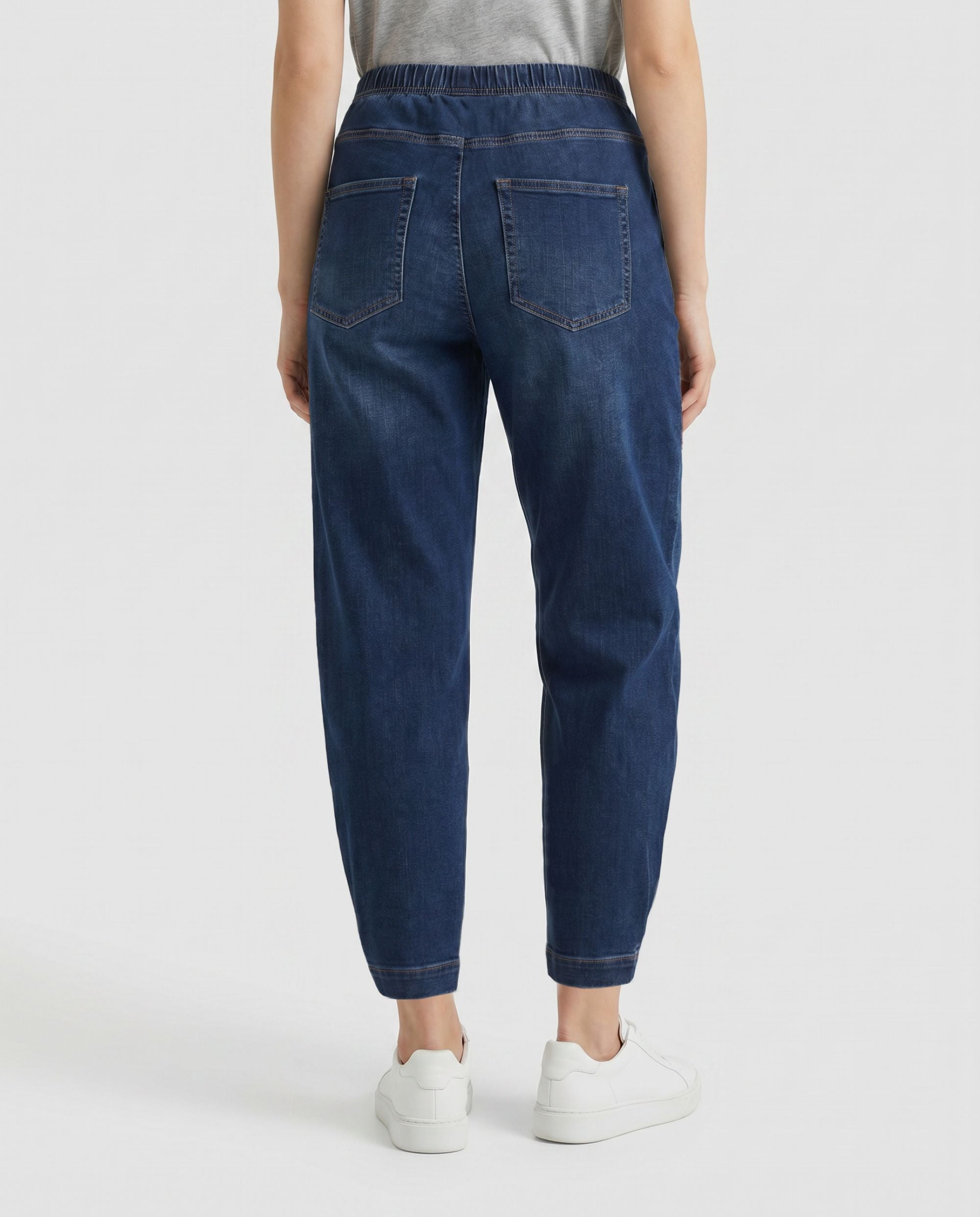 Stehmann Rachell O-Shape Hose fjord navy 7/8 Denim