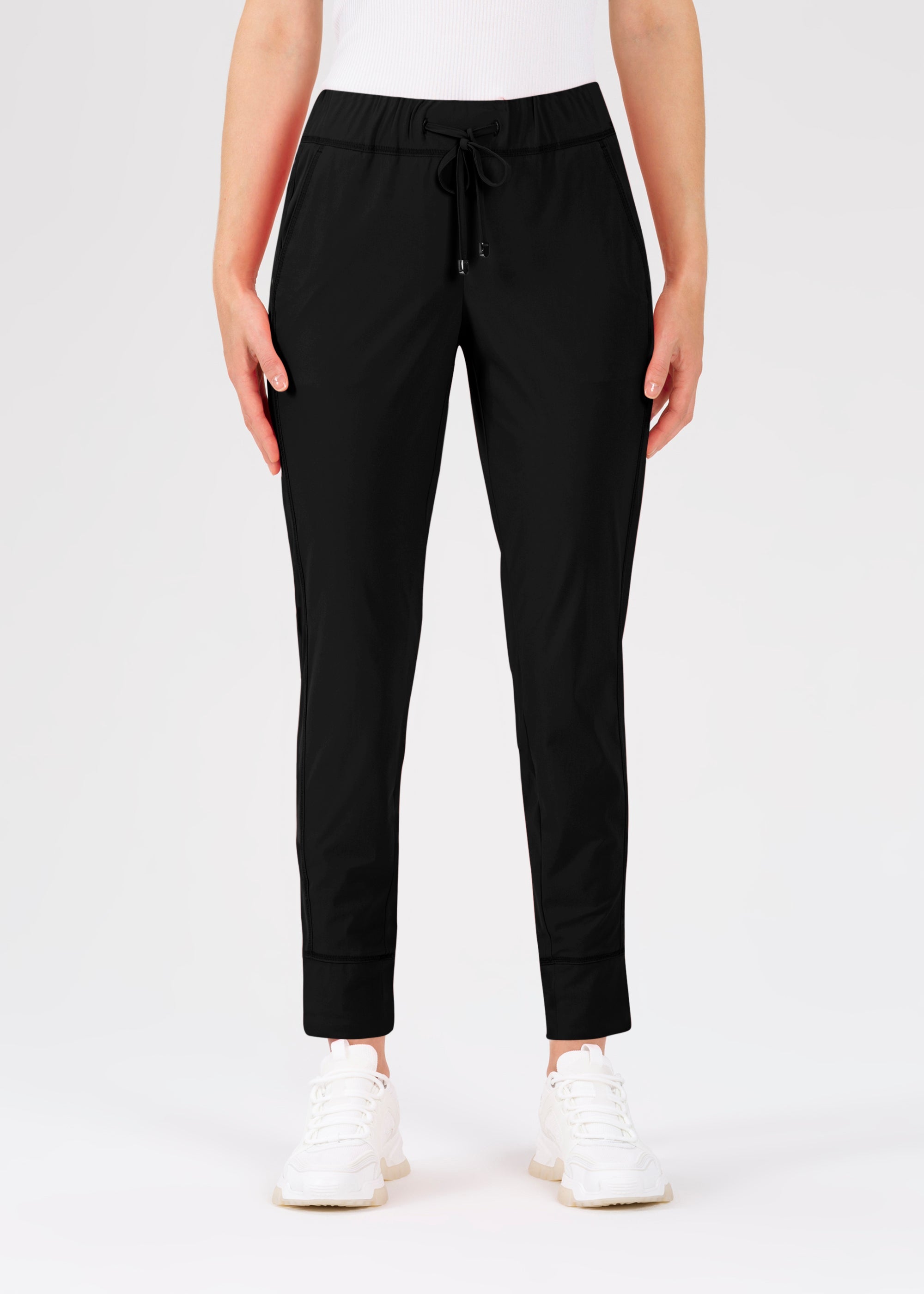 Stehmann Roxana Jogpants schwarz leichte Jersey-Qualität