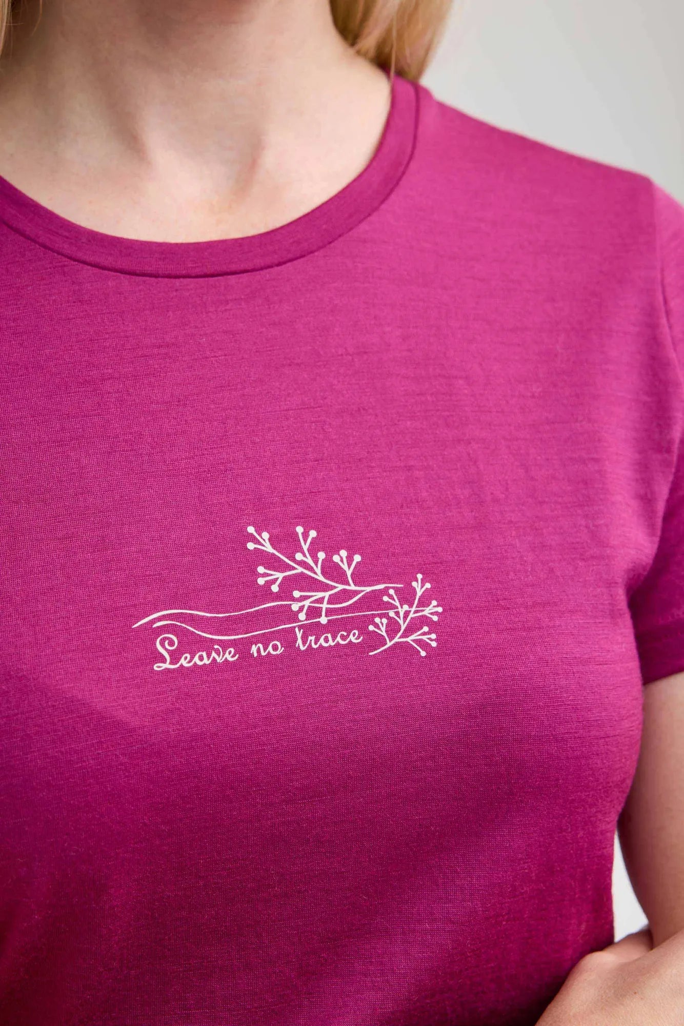 Ivanhoe Cilla Vine T-Shirt Damen lilac rose Merino