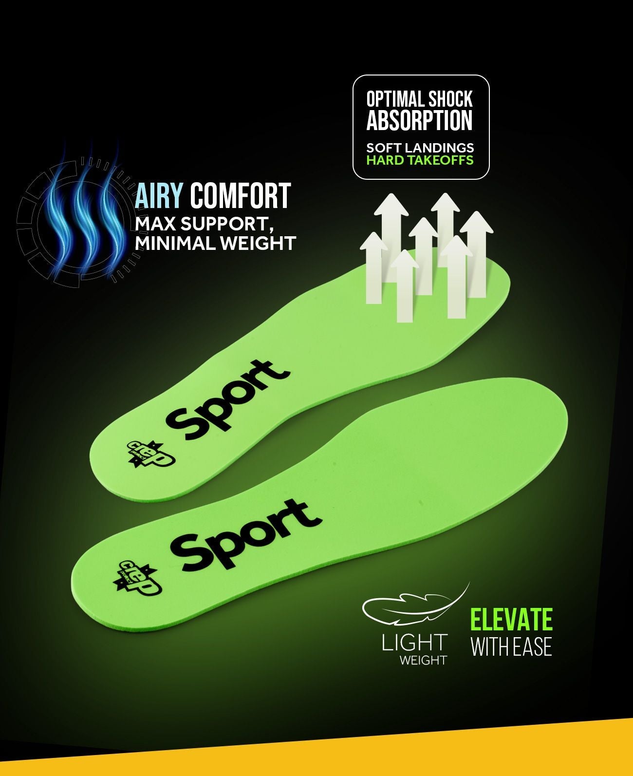 Crep Protect Sport Insoles Sneaker-Einlegesohlen Dämpfung