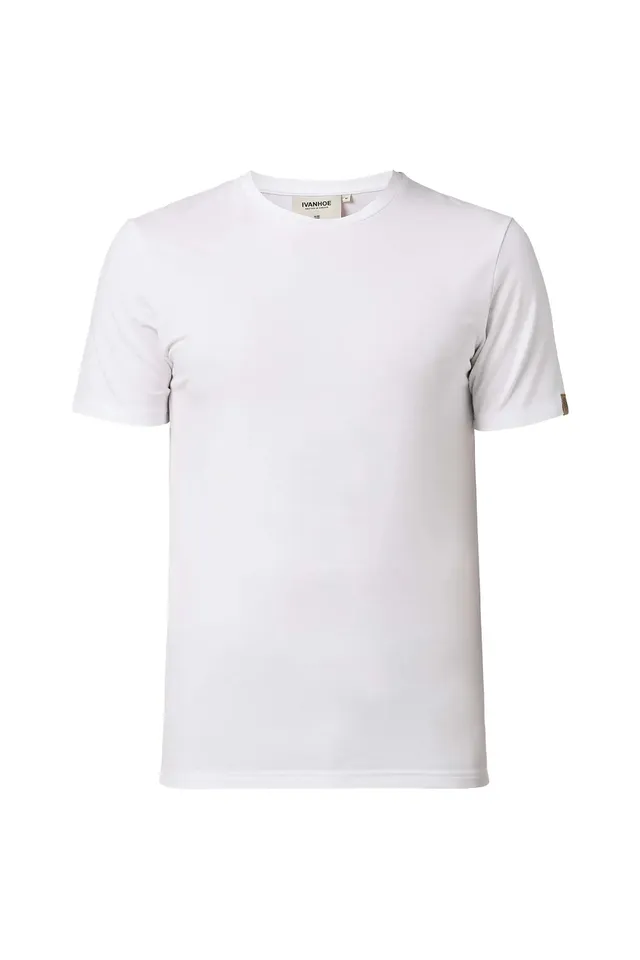 Ivanhoe GY Otto T-Shirt White Gr. M Tencel Herren