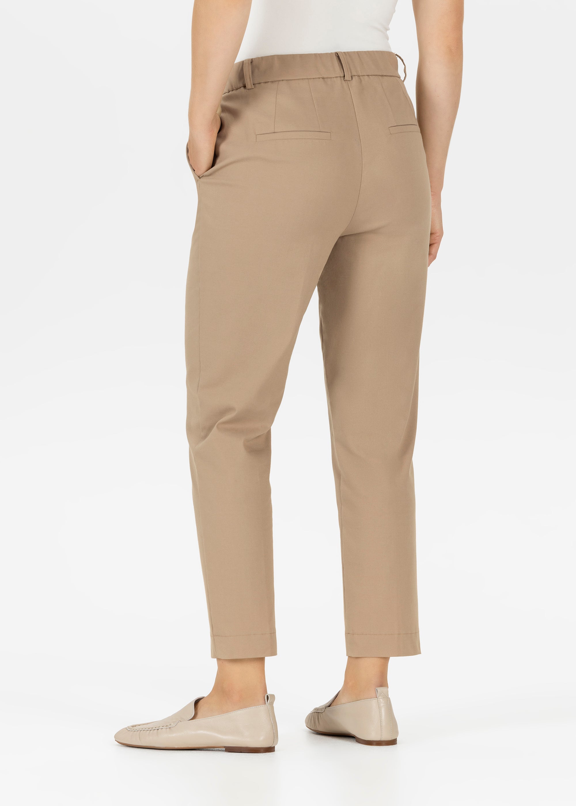 Stehmann Fluor 6/8-Hose french beige Stretch