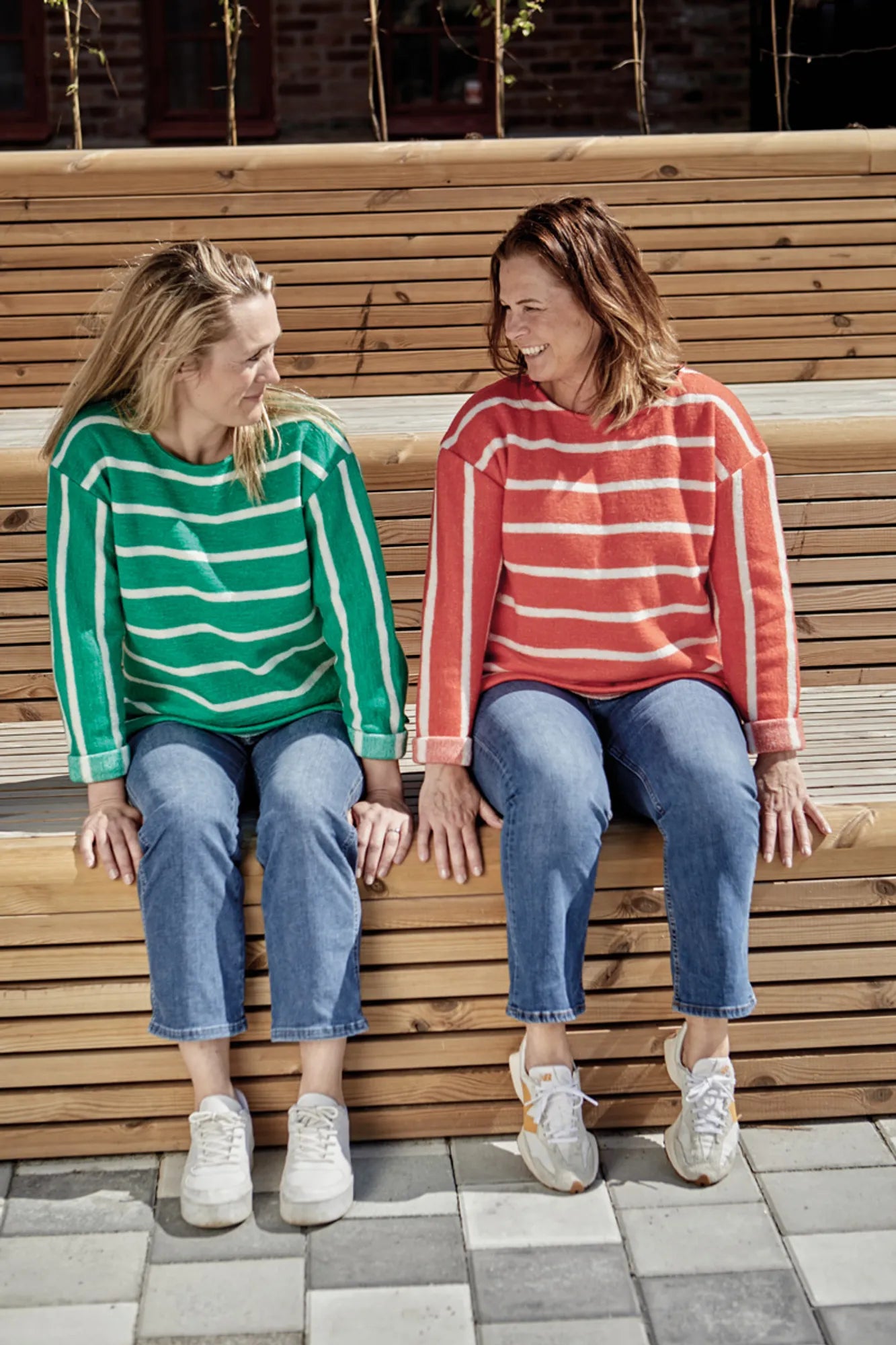 Ivanhoe GY Bystad Pullover Mandarin Red 60% Wolle