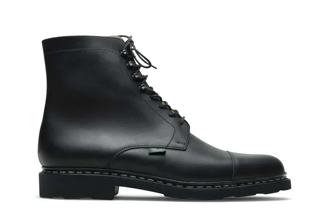 Paraboot Neuilly Griff Noire Stiefelette Schwarz Glattleder