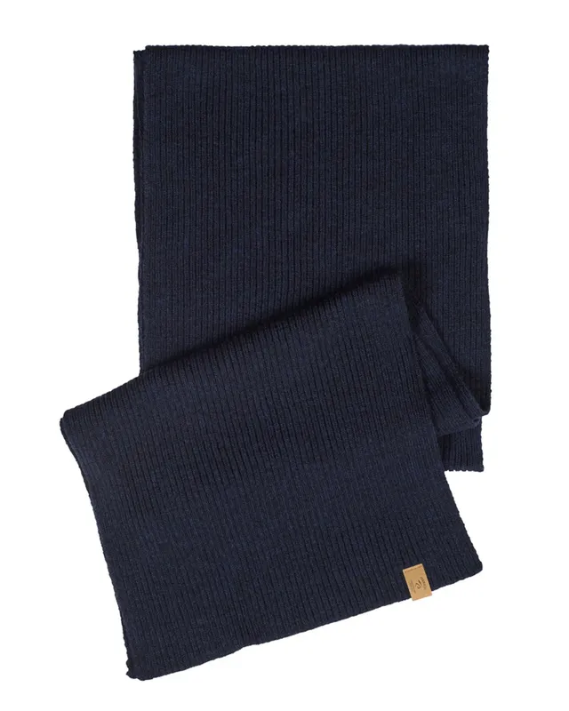 Ivanhoe Gelu Scarf Wollschal navy 23x190 cm Merino
