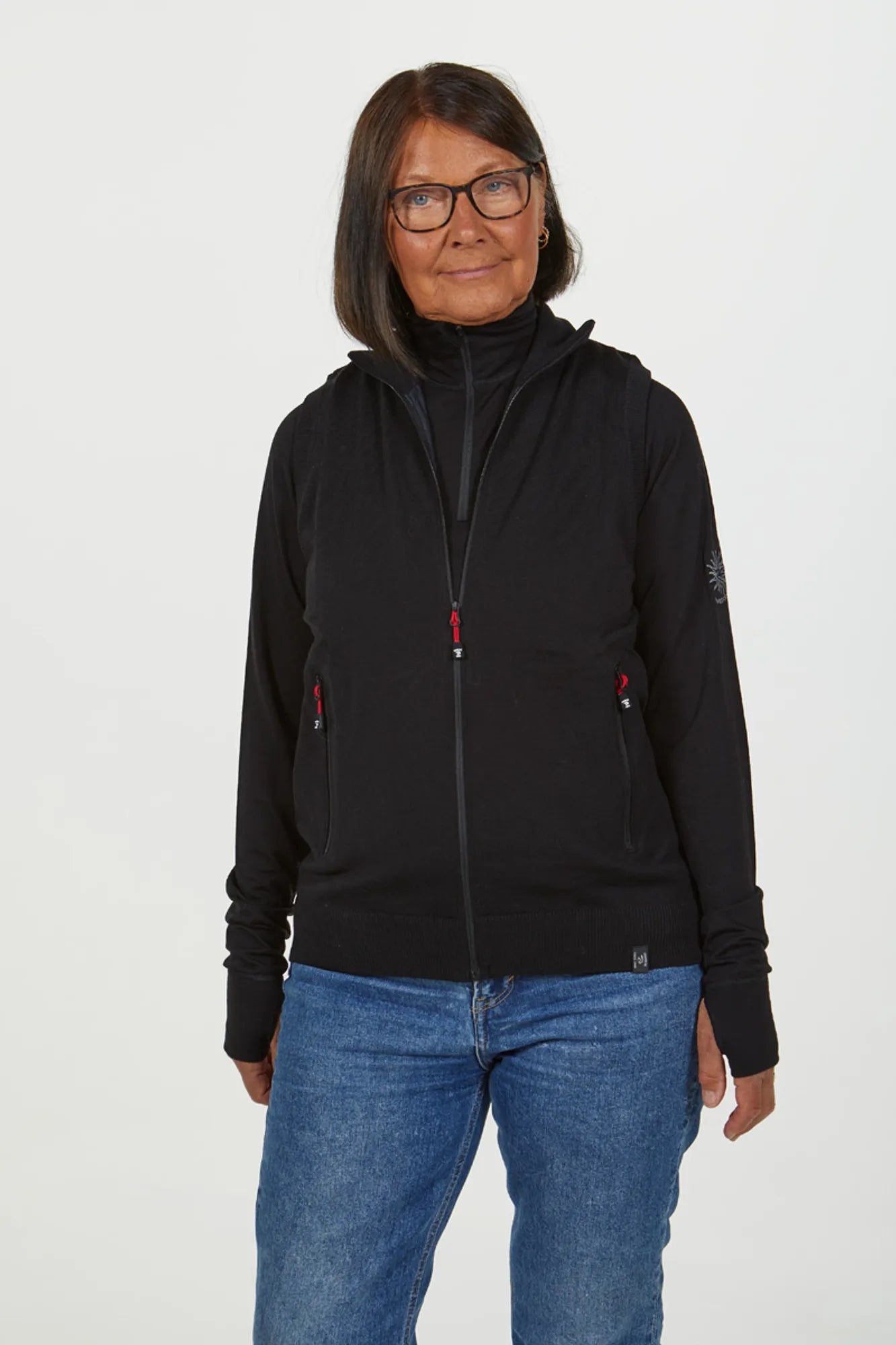 Ivanhoe York Vest Windbreaker Weste Navy M Merino