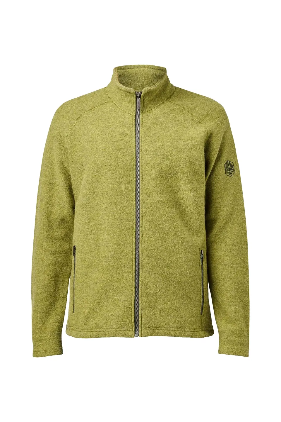 Ivanhoe Danny Full Zip Herrenjacke Peat Moss Filzwolle