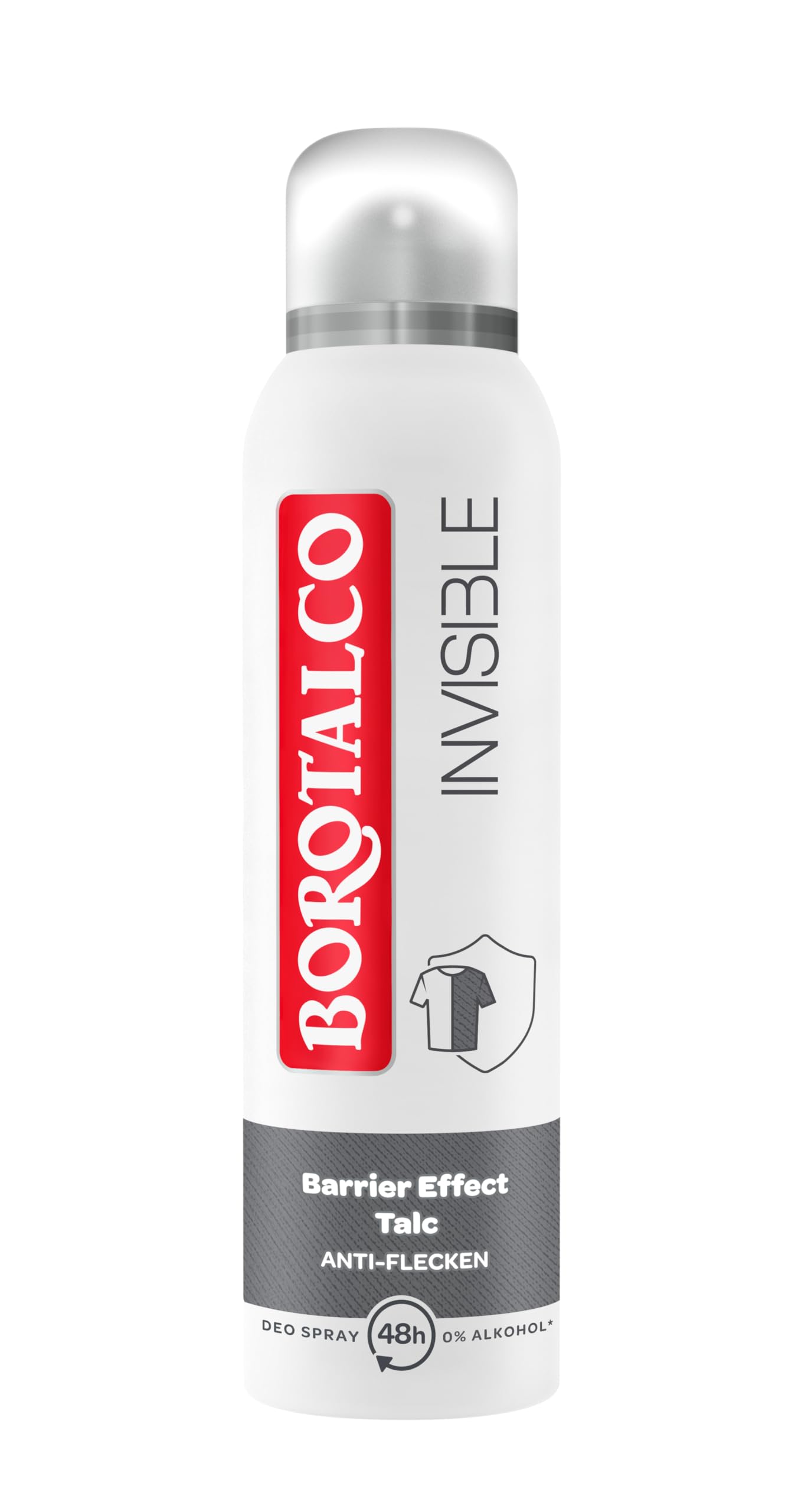 Borotalco Invisible Deospray 150 ml 1er Pack 0% Alkohol