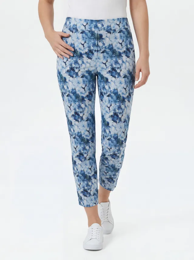 Stehmann Fimi 6/8 Hose Summer Flower Marine Slim