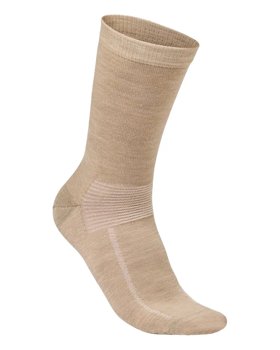 Ivanhoe Wool Sock Wollsocken Sand 35-38 Merinowolle