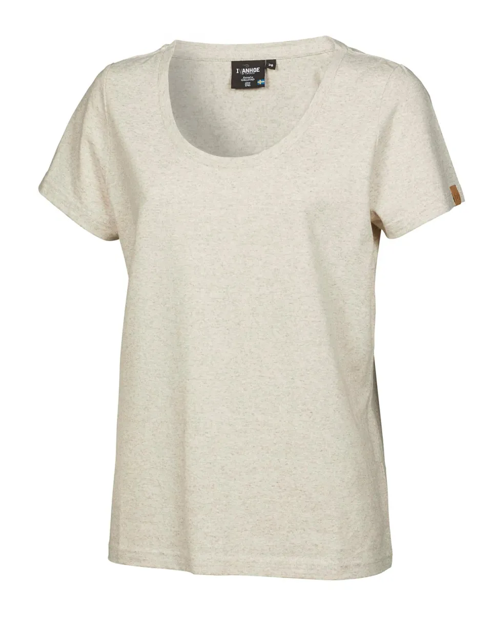 Ivanhoe GY Henny Hemp T-Shirt Naturmelange Bio-Baumwolle Hanf
