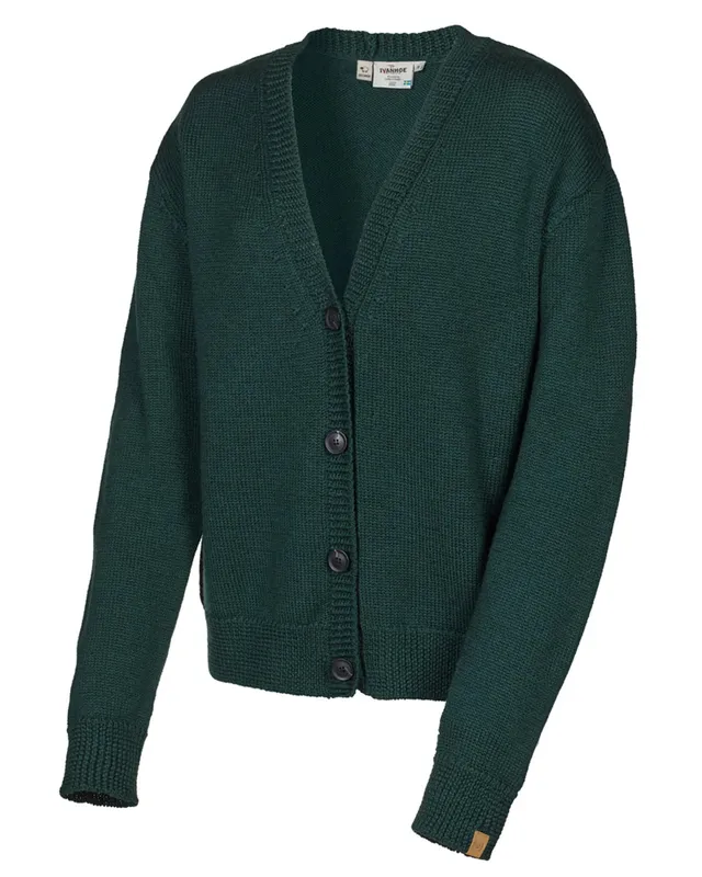 Ivanhoe GY Liared Strickjacke Sea Moss Wolle Damen