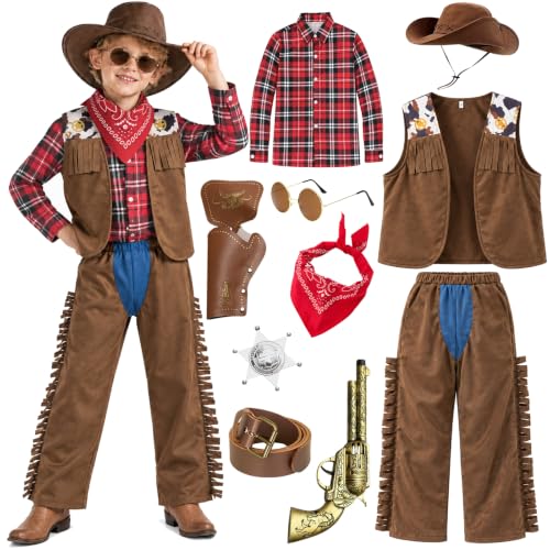 YYDSXK Cowboy Kostüm Kinder Gr. 140 Western