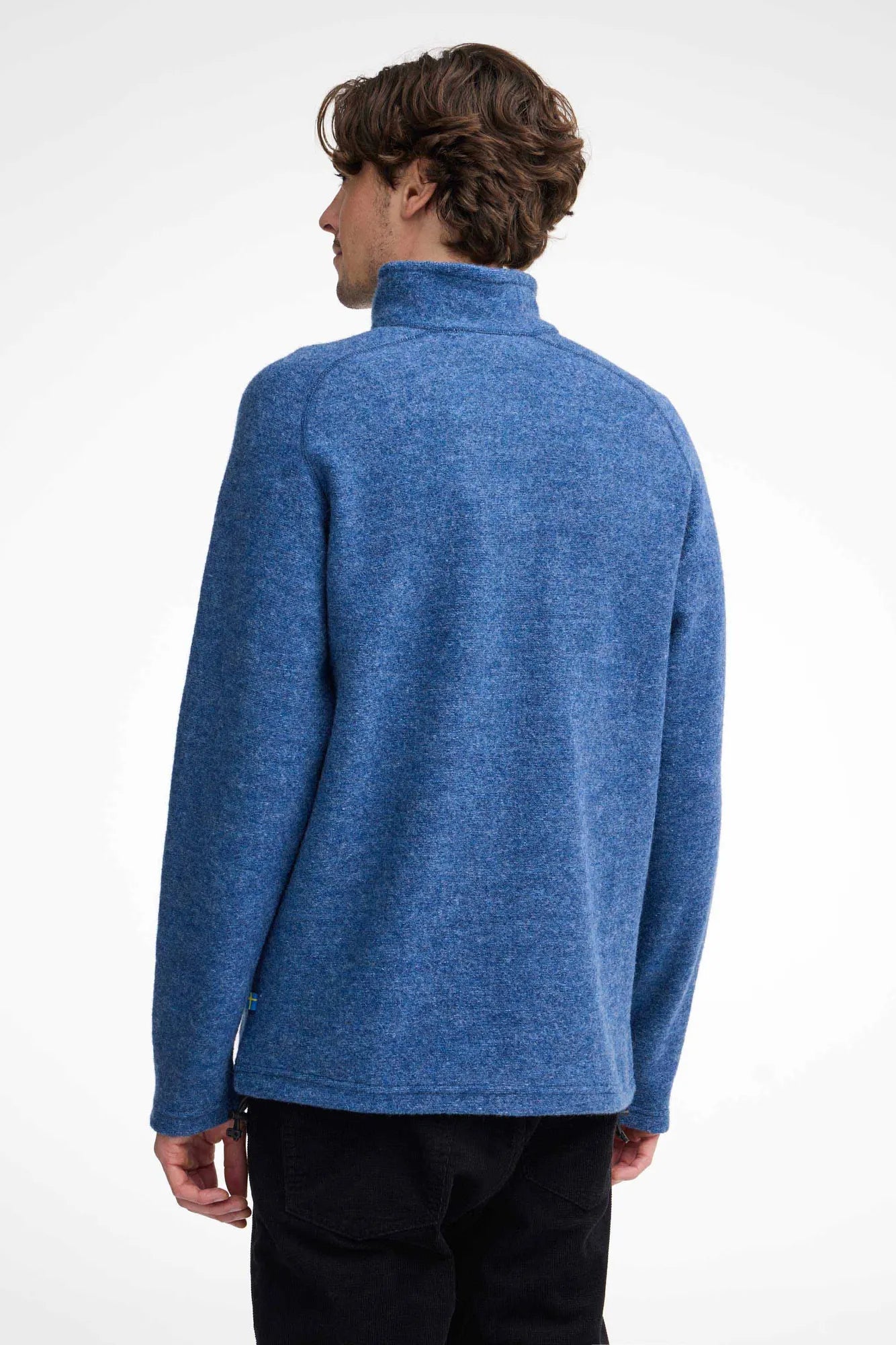Ivanhoe Danny Full Zip Strickjacke Herren Denim 450g/m²