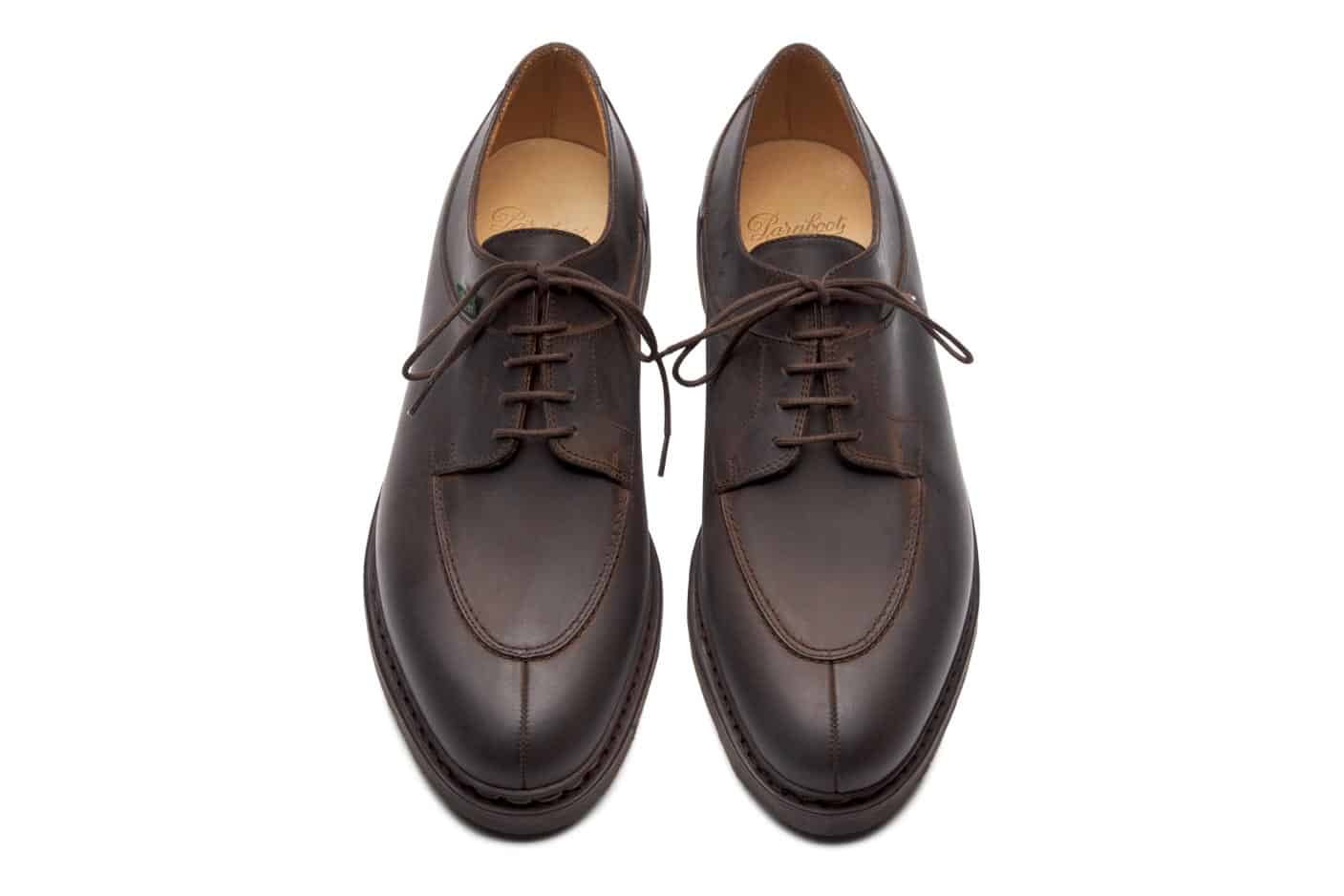 Paraboot Avignon Griff II Derby Braun Genarbt