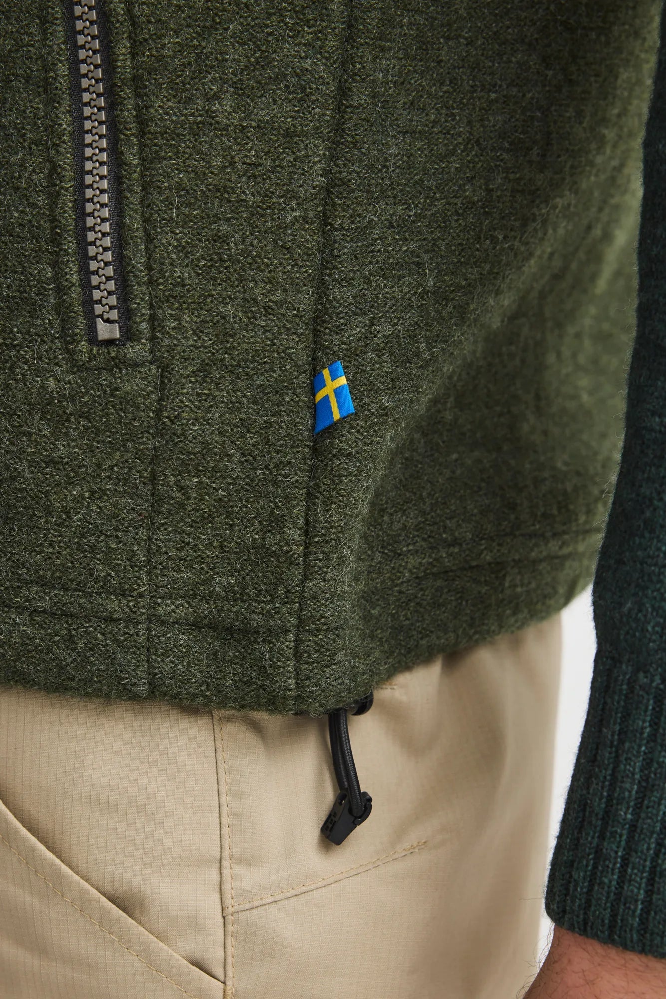 Ivanhoe Dante Vest Wollweste Loden Green 100% Filzwolle